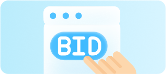 Bidding icon